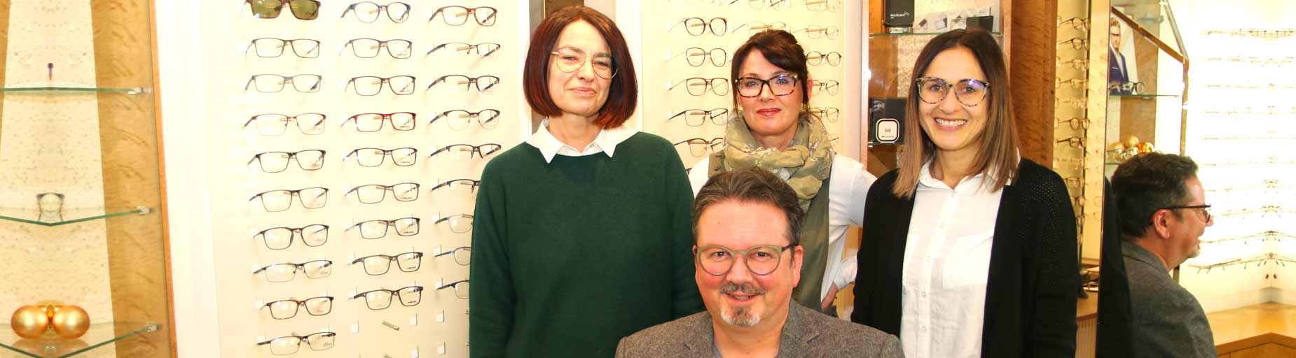 Das Team von Augenoptik Heilmeier und Kassebaum